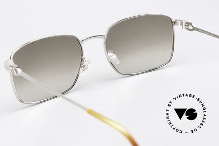 Cartier Spinner Platinum Sunglasses 2009, old original from 2009 with new blue-gradient lenses, Made for Men