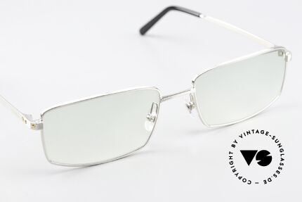 Cartier Santos De Eye00123 Also Named Rimmed T-Eye, 1. class wearing comfort; made in France; 2000's, Made for Men