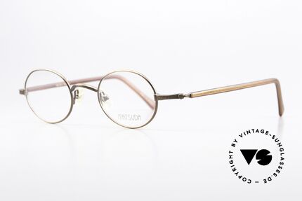 Matsuda 10136 Oval Vintage Eyewear 90's, tangible TOP-NOTCH quality of all frame components!, Made for Men and Women