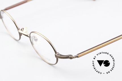 Matsuda 10136 Oval Vintage Eyewear 90's, made with attention to detail (check all the engravings), Made for Men and Women