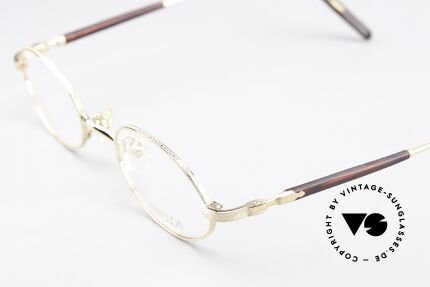 Matsuda 10116 Small Oval Vintage Frame, made with attention to detail (check all the engravings), Made for Men and Women