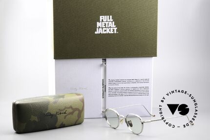 Jacques Mage Full Metal Jacket Stanley Kubrick Movie Glasses, Size: medium, Made for Men