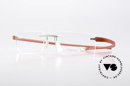 Tag Heuer 3110 Reflex Titanium Specs Rimless Details