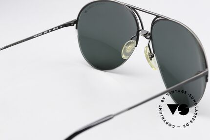 Porsche 5627 Nylor Aviator Sunglasses, orig. green PD sun lenses for 100% UV protection, Made for Men