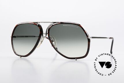 Porsche 5637 Military Style 80's Shades, sporty inventive 80's sunglasses by PORSCHE CARRERA, Made for Men