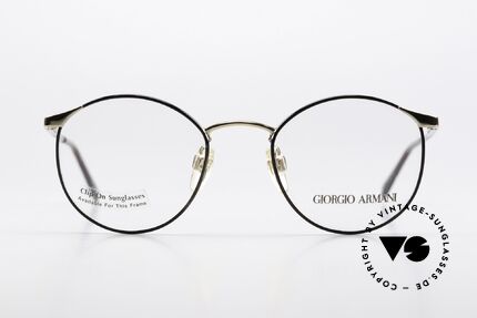 Giorgio Armani 163 Clip On 132 Panto Glasses, Size: small, Made for Men