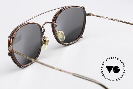 Giorgio Armani 169 Clip On Vintage Eyeglasses, sunglasses and prescription eyewear; in size 51-20, Made for Men and Women