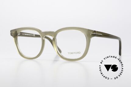 Tom Ford TF5469 Acetate Frame Spring Hinges Details