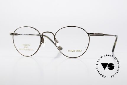 Tom Ford TF5418 Made In Japan Panto Frame Details