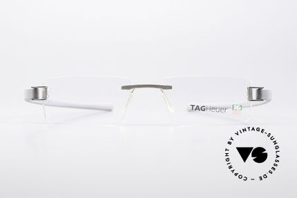 Tag Heuer 7101 Luxury And Functionality, extremely sporty rimless glasses for gentlemen, Made for Men