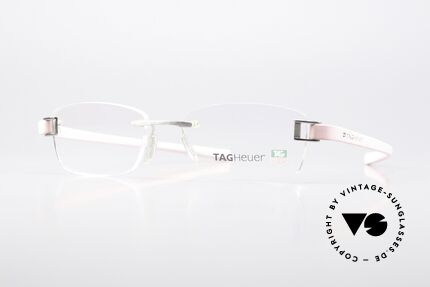 Tag Heuer 7107 Brushed Platinum Rosé, Tag Heuer glasses TH 7107, col. 007, size 54-18, Made for Men