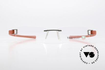 Tag Heuer 7103 Flexibility And Durability, extremely sporty rimless glasses for gentlemen, Made for Men