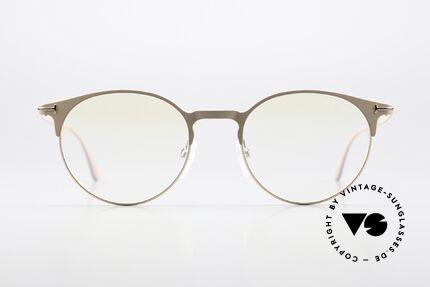 Tom Ford TF5548 Nude Beige Color Full Rim, very elegant and high-quality frame, made in Italy, Made for Men and Women Tom Ford TF5548 Nude Beige Color Full Rim, very elegant and high-quality frame, made in Italy, Made for Men and Women