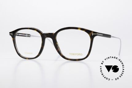 Tom Ford TF5484 Men's Eyewear Titanium, Tom Ford TF5484, col 052, titanium glasses, 50/20, Made for Men