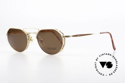 Matsuda 2867 Clip On Frame Gold Plated, tangible TOP-NOTCH quality of all frame components!, Made for Men and Women