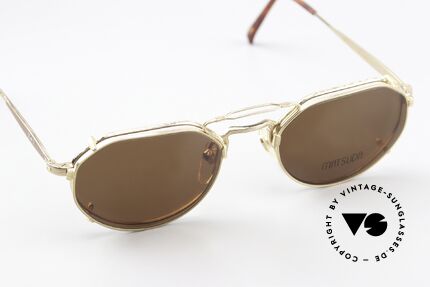 Matsuda 2867 Clip On Frame Gold Plated, true craftsmanship (MADE in JAPAN), which takes time!, Made for Men and Women