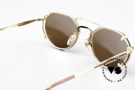 Matsuda 2867 Clip On Frame Gold Plated, unworn rarity for people, who can appreciate this effort, Made for Men and Women
