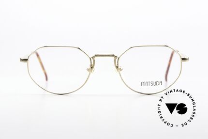 Matsuda 2867 Clip On Frame Gold Plated, Size: medium, Made for Men and Women
