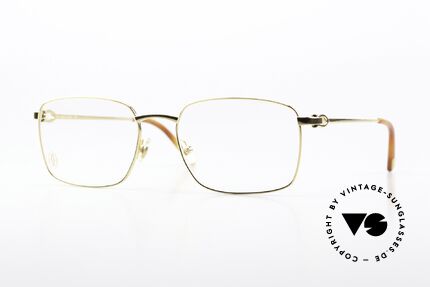 Cartier C-Decor Metal Gold-Plated Eyeglasses Details