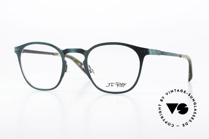 JF Rey JF2736 Green Metallic Frame Finish Details