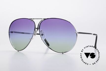 Porsche 5621 Customized Purple Blue Green Details