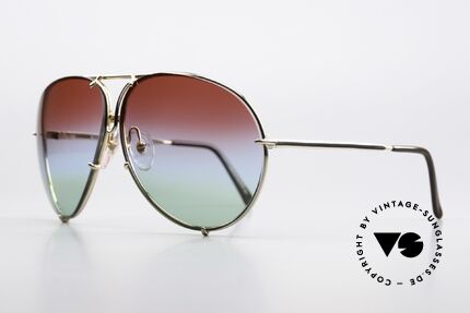 Porsche 5621 Ladies Version Red Blue Green, here a customized version; worldwide unique piece, Made for Men and Women