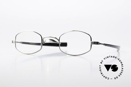 Lunor Swing A 30 Antique Silver Eyeglasses Details