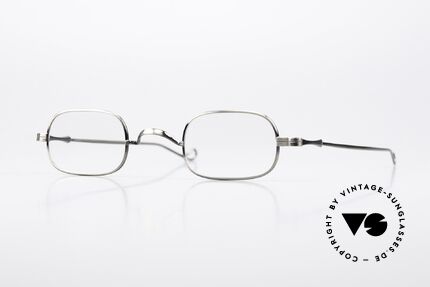 Lunor II 00 Metal Frame Antique Silver, rare Lunor eyeglasses with timeless elegant design, Made for Men and Women