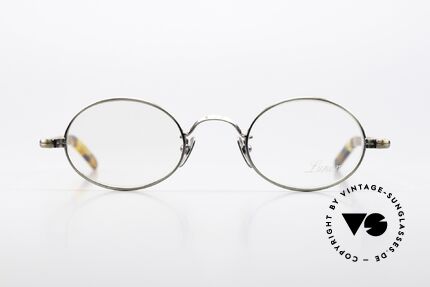 Lunor VA 100 Oval Glasses Antique Gold, stainless steel frame & acetate temples; antique gold, Made for Men and Women