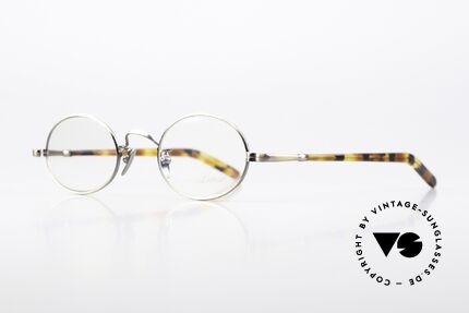 Lunor VA 100 Oval Glasses Antique Gold, LUNOR: honest craftsmanship with attention to details, Made for Men and Women
