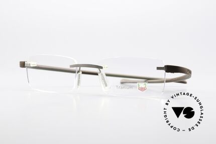 Tag Heuer 3110 Reflex Titanium Specs Rimless, Tag Heuer glasses TH 3110, col. 003, size 50-16, Made for Men