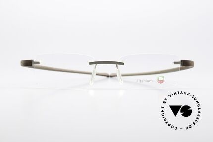 Tag Heuer 3110 Reflex Titanium Specs Rimless, extremely sporty rimless glasses for gentlemen, Made for Men