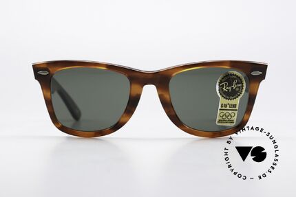 Ray Ban Wayfarer I Original USA Sunglasses, worn by famous Don Johnson in "MIAMI VICE", Made for Men and Women Ray Ban Wayfarer I Original USA Sunglasses, worn by famous Don Johnson in "MIAMI VICE", Made for Men and Women