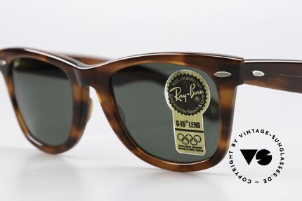 Ray Ban Wayfarer I Original USA Sunglasses, Bausch&Lomb B&L lenses; 100% UV protection, Made for Men and Women Ray Ban Wayfarer I Original USA Sunglasses, Bausch&Lomb B&L lenses; 100% UV protection, Made for Men and Women