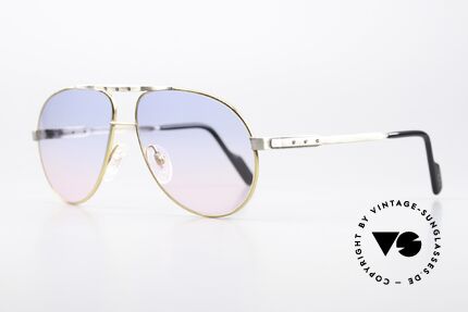 Alpina M1F771 Baby-Blue Pink Sun Lenss, a really interesting frame finish in "vintage look", Made for Men