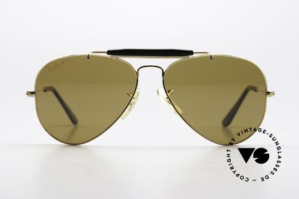 Ray Ban Outdoorsman Driving Chromax Lenses, legendary 80's aviator design in high-end quality, Made for Men and Women