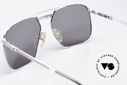 Dunhill 6011 Chrome Plated 80's Shades, NO RETRO frame, but a precious old original from 1984, Made for Men