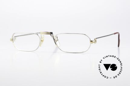 Cartier Demi Lune LC - M Platinum Reading Specs 1987 Details