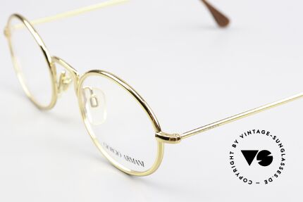 Giorgio Armani 156 Oval Eyeglasses From 1991, never worn (like all our 1990's designer classics), Made for Men and Women