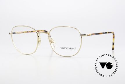 Giorgio Armani 162 Classic 90's Panto Frame Details