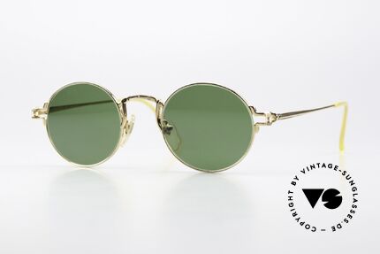 Jean Paul Gaultier 55-3171 22ct Gold-Plated 90's Frame Details