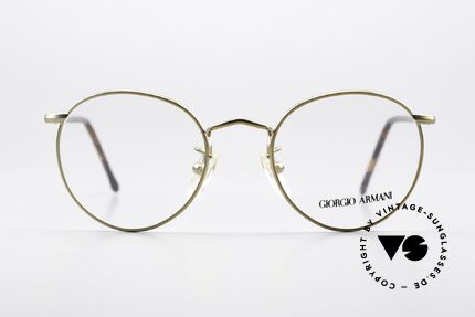 Glasses Giorgio Armani 138 Panto Frame Gold Tortoise
