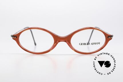 Giorgio Armani 378 Unisex 90s Frame Oval Small, plain & puristic Armani eyeglasses (unisex design), Made for Men and Women