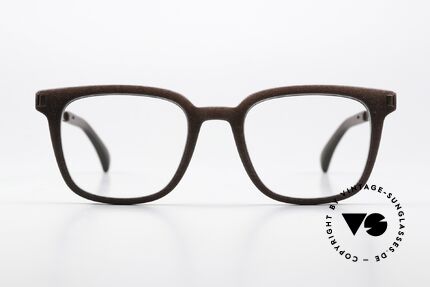 Mykita Mylon Barley 3D Print Hybrid Frame Unisex, square panto design, size 51-20 with color 307, Made for Men and Women