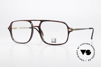 Dunhill 6186 XL 90's Men's Eyeglasses, striking Alfred Dunhill 1990's designer eyeglasses, Made for Men