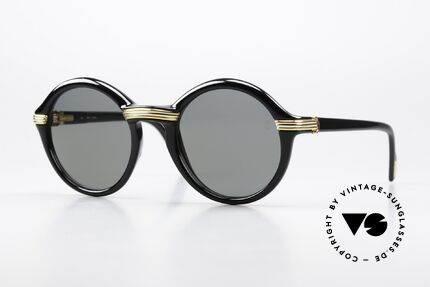 Cartier Cabriolet - L Ultra Rare 52mm L Size, luxury CARTIER shades of the Composite Series; 1991, Made for Men and Women
