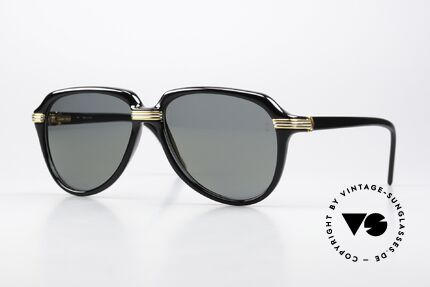 Cartier Vitesse - L Ultra Rare 60mm Large Size, luxury vintage CARTIER aviator sunglasses from 1991, Made for Men