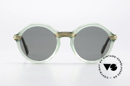 Cartier Cabriolet - S Luxury Shades From 1994, frame with flexible spring hinges in SMALL size 49/20, Made for Men and Women Cartier Cabriolet - S Luxury Shades From 1994, frame with flexible spring hinges in SMALL size 49/20, Made for Men and Women