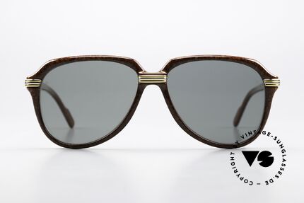 Cartier Vitesse - L Very Rare 60mm Large Size, frame with flexible spring hinges in LARGE size 60/15, Made for Men