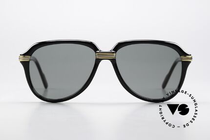 Cartier Vitesse - M Luxury Shades From 1991, frame with flexible spring hinges in medium size 58/15, Made for Men Cartier Vitesse - M Luxury Shades From 1991, frame with flexible spring hinges in medium size 58/15, Made for Men